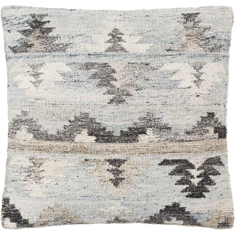 Alyssa Ikat Reversible Throw Pillow, 22"H x 22"W, Polyester