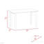 Bureau d'écriture Cabo, quatre pieds