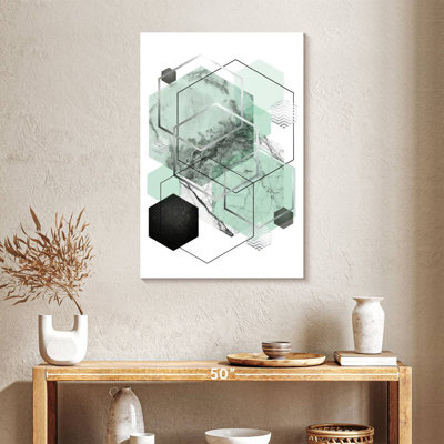 Avery Mint Geometric II