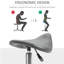 Wibaux Adjustable Height Lab Stool with Footring and Wheels-1128744565