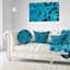 Coussin lombaire à motif fractal winter Abstract-30734807