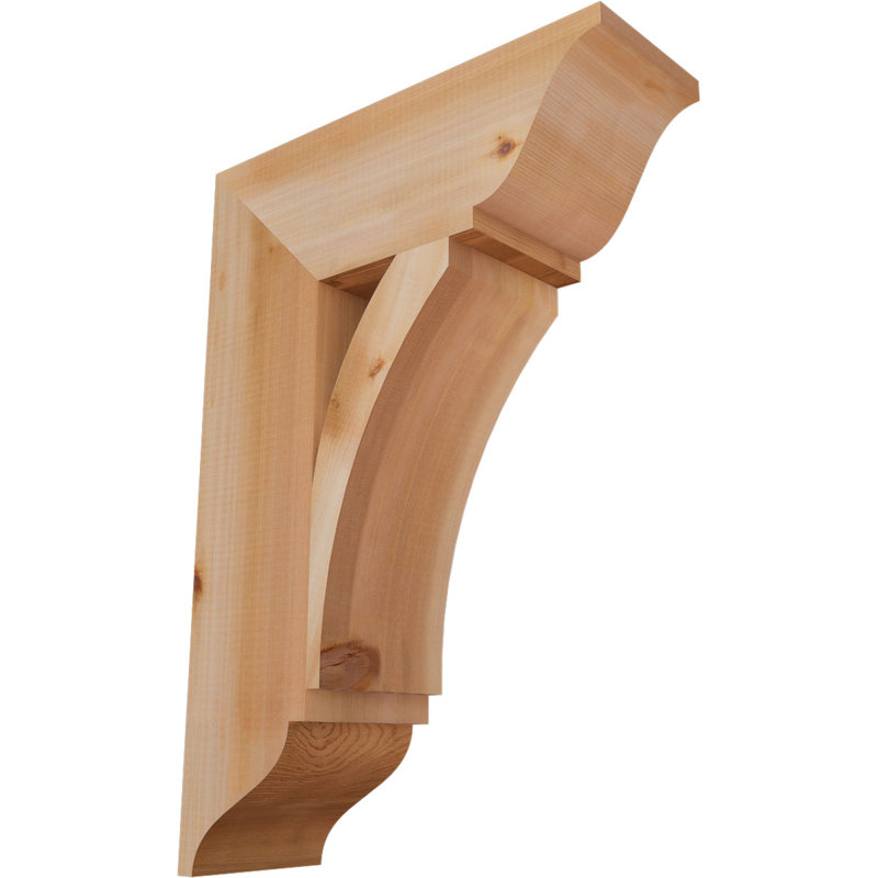 Support l 5 po x P 18 po x H 26 po Thorton, H 26 po x l 5,5 po x P 18 po, Cèdre rouge