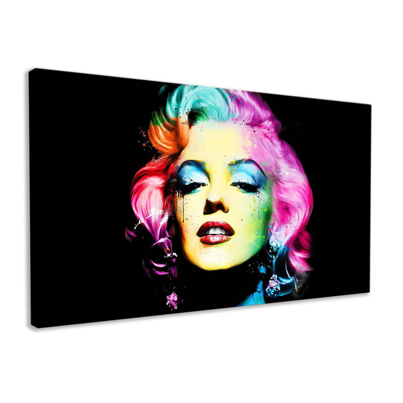 Marilyn Monroe - Wrapped Canvas Art Prints, 31cm H x 51cm W x 2cm D