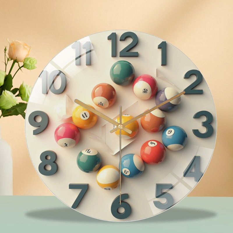 Horloge murale 12 po