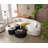 Placeeda Faux Wood Round Cofee Table-749749097