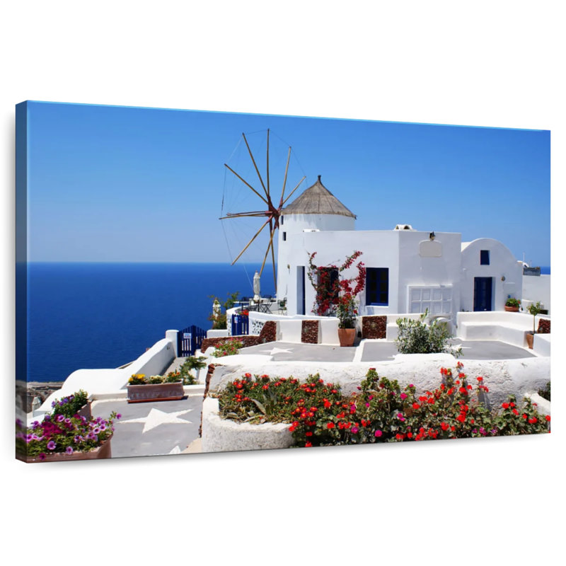 Gillard Santorini Rest House, 30" H x 45" W