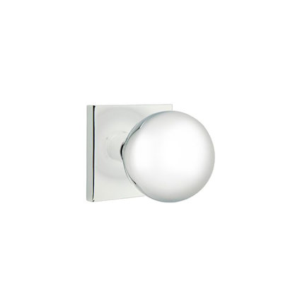 Privacy Orb Knob with Square Rose