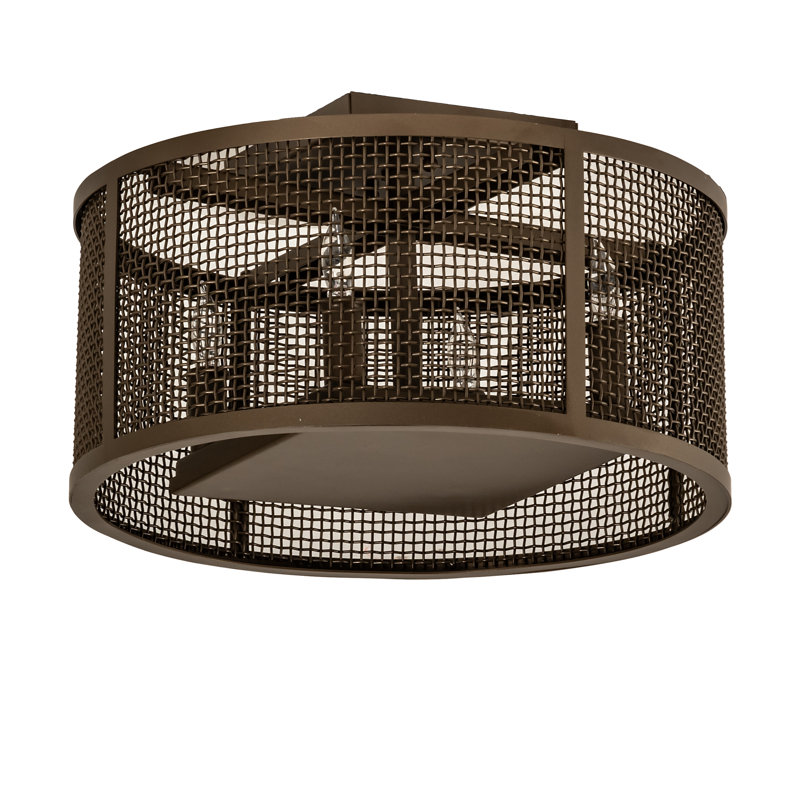 Cilindro Rame 4 - Light Flush Mount