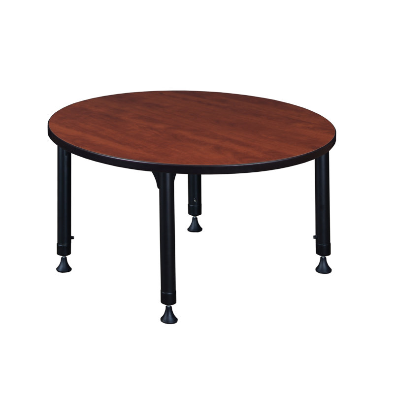 Albaugh Round Breakroom Table, Cherry, 34" H x 36" L x 36" W
