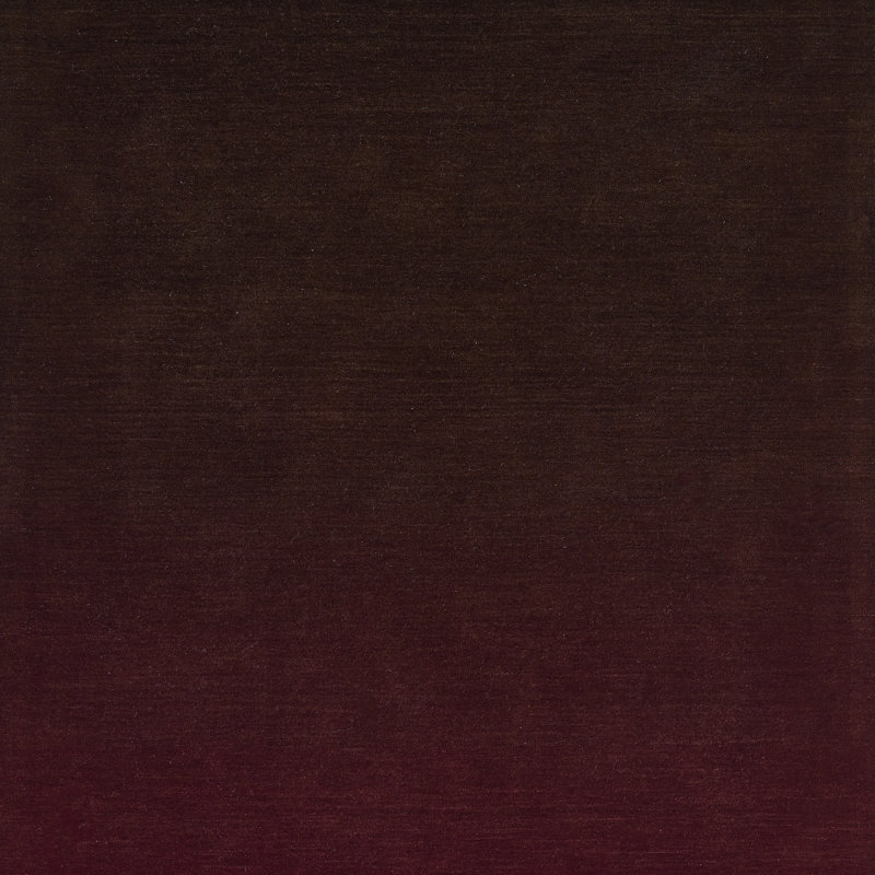 Momeni Hand Loomed Wool Ombre Area Rug in Wine, Rectangle 5' x 8'