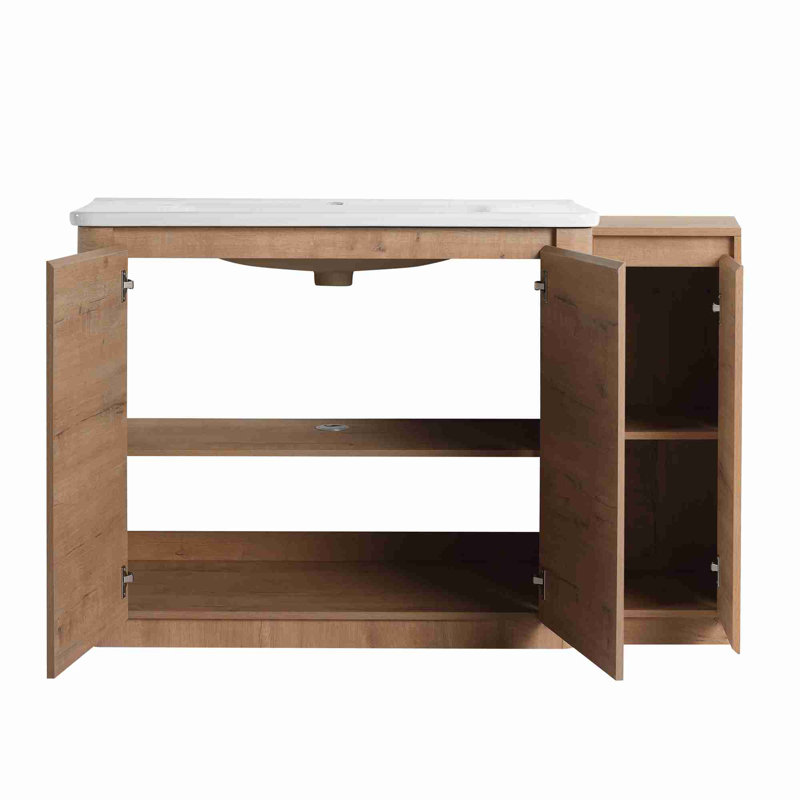Meuble-lavabo autoportant, 52"