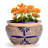 Talavera 13"H Detailed Talavera Octogonal Ceramic Chata Planter-51307856