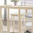 Counter Height Set With Shelves