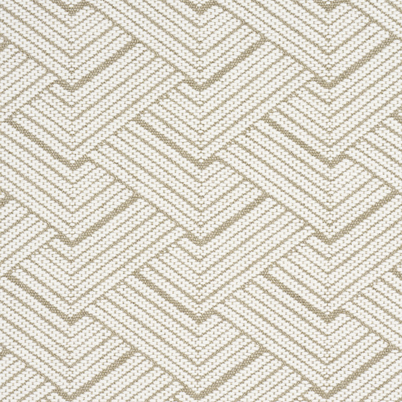 Tissu en lin épais Schumacher x Patterson Flynn Minna, Ivoire ivoire