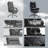 Big & Tall Office Chair - PU High Back Gaming/Executive Desk Chair with Pocket Spring Cushion, Adjustable Armrests, Lumbar Support & Footrest,Black-489958905