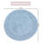 Gadbois Double Ruffle Cotton Round Bath Rug-29847625