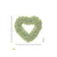 14" UV Boxwood Wall Heart