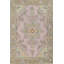 Tapis traditionnel en laine mauve clair 7 x 9