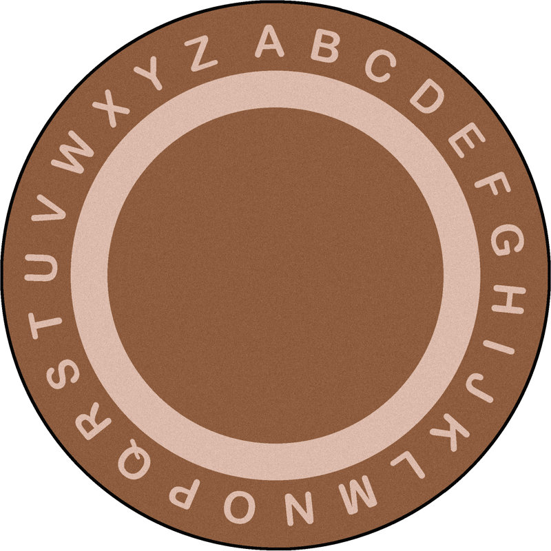 Tapis Endless Alphabet par Joy Carpets, Rectangle 5 pi 4 po x 7 pi 8 po