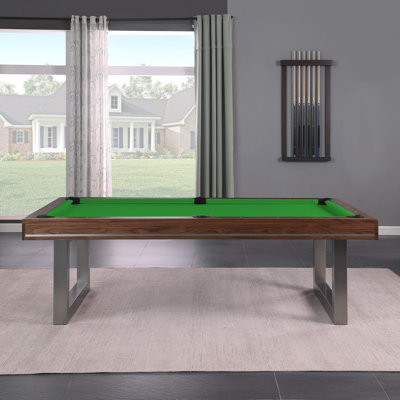 Table de billard en bois massif avec plateau de salle à manger Harmony