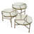 Baldovini Glass Top Nesting Coffee Table