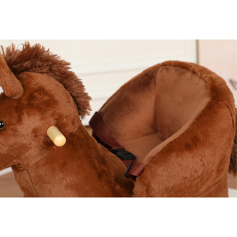 Cheval à bascule pour enfants avec chanson Berceuse