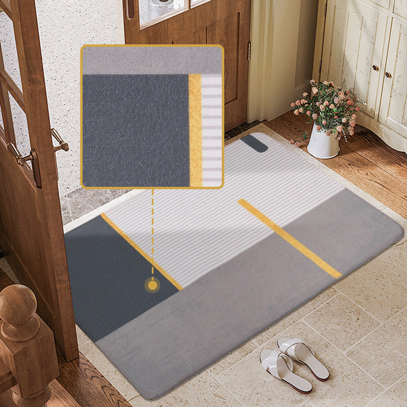 Non-Slip No Pattern Doormat, 60cm W x 90cm  L