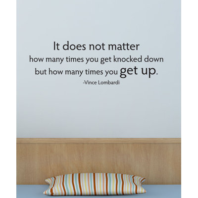 Text & Numbers Wall Decal