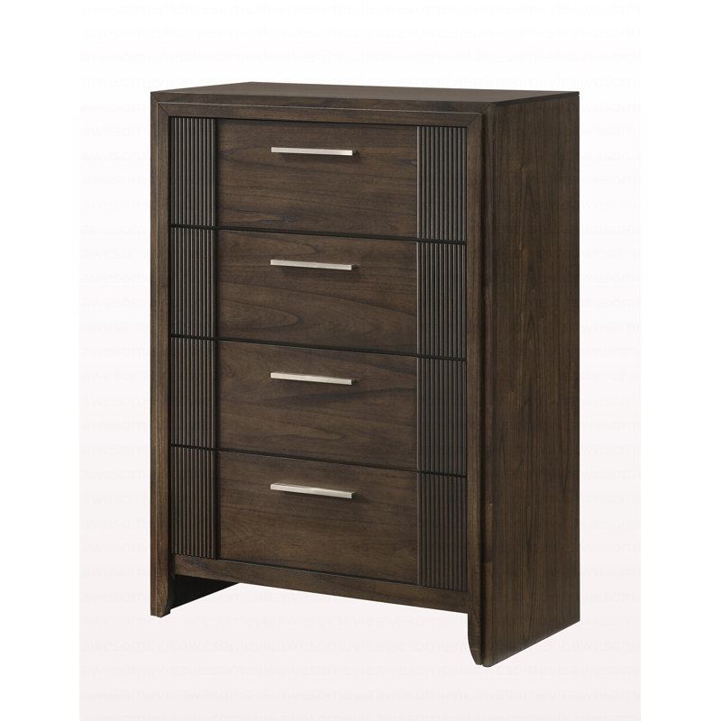Commode contemporaine à 4 tiroirs 1Pc