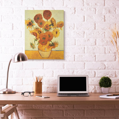 " Van Gogh Sunflowers Classic " by Vincent Van Gogh