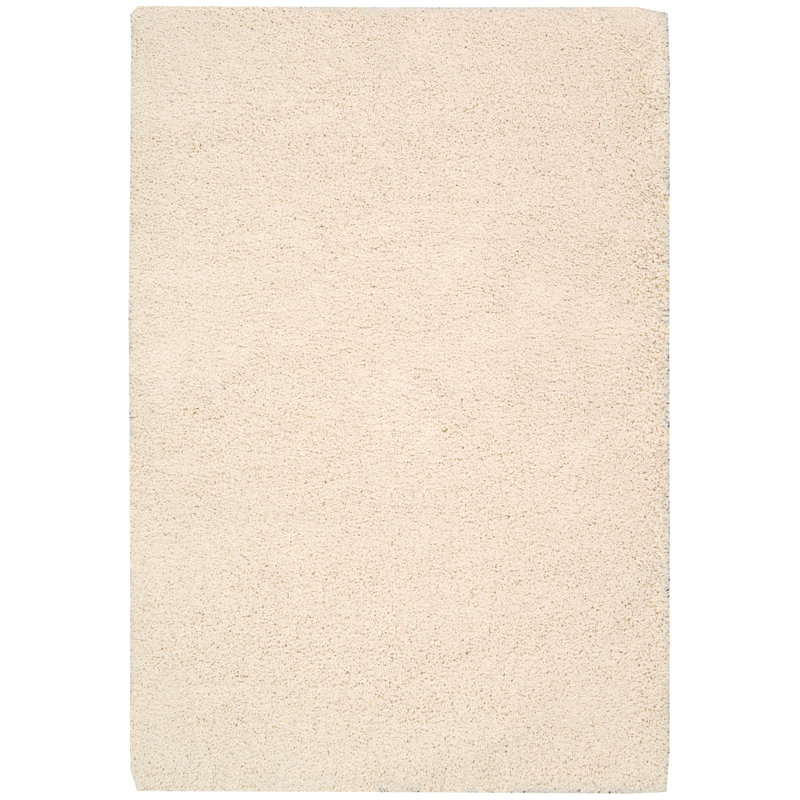Patinkin Solid Colour Shag Area Rug, Rectangle 160 x 226cm