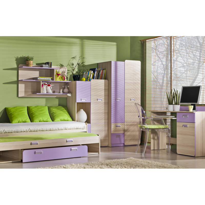 Talia Wardrobe, Beige and purple