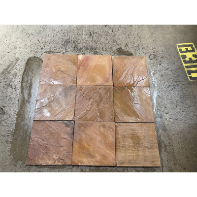 12" x 12" Sandstone Stone Look Wall & Floor Tile