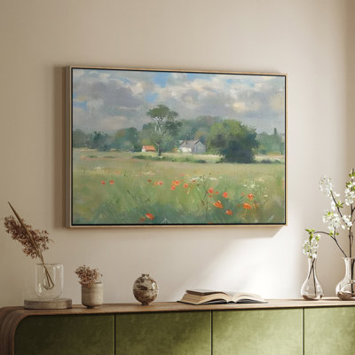 «Vintage Landscape - CCLXI» sur toile