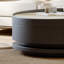 Table basse rotative légère et luxueuse