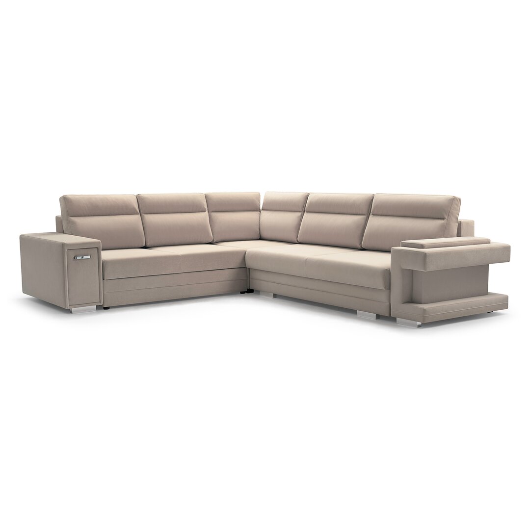 Ecksofa Alishia mit Bettfunktion