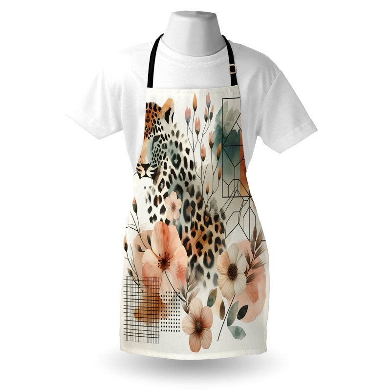No Pattern Bib Apron