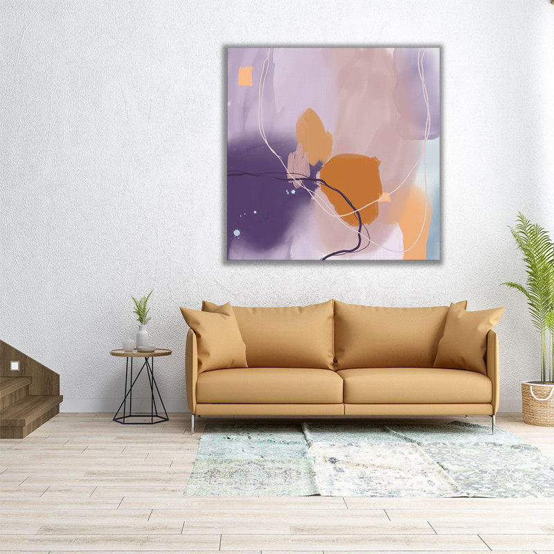 Whimsical Sophistication 1 - reproduction d'art sur toile, H 40 po x l 40 po