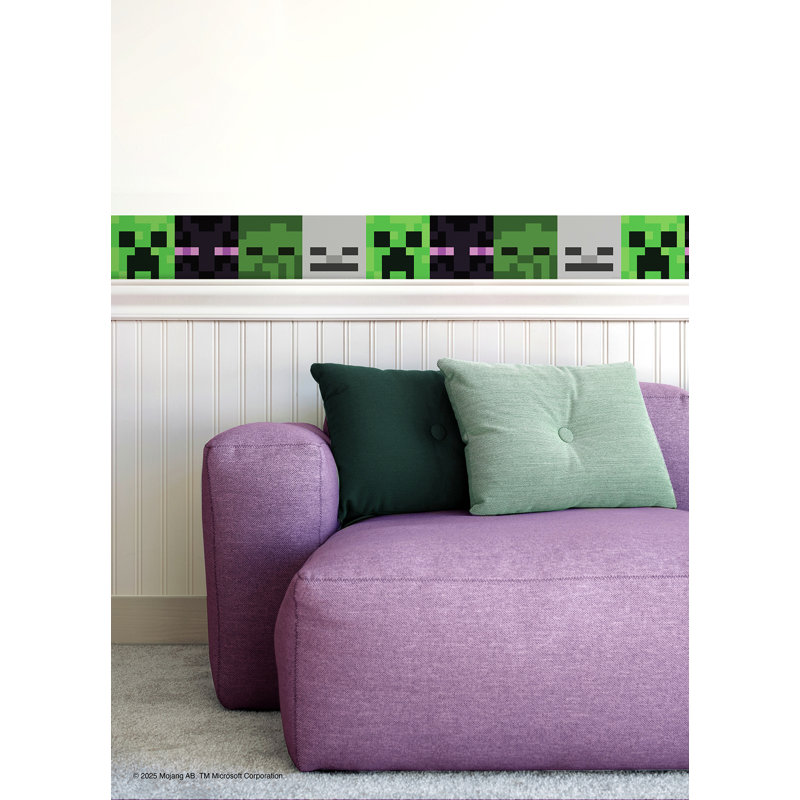 Bordure autocollante Minecraft