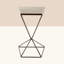 Aiden Cross Legs End Table