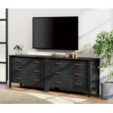 Anwar 76.3'' W 12 - Drawer Dresser
