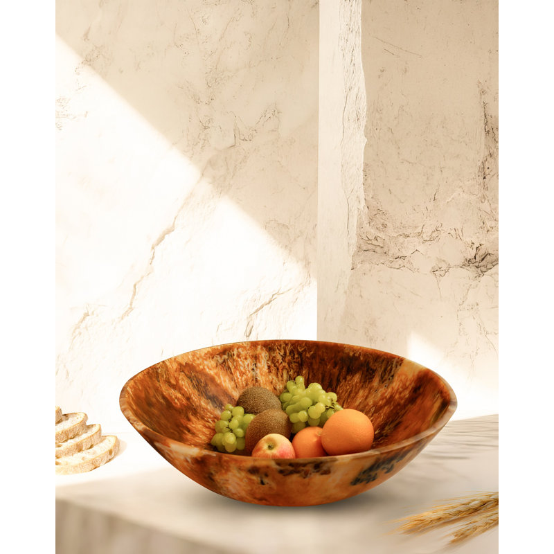 Lee Matte Tortoise Resin Bowl