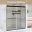 60 po X P 70 po Porte de douche coulissante double H-112112360