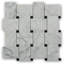 Orchard 2x3 Basketweave Honed Marble Mosaic Tile
