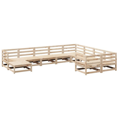 1000.00cm Wide U-Shaped Patio Sectional Set