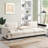 Sectional Sofa with Bluetooth Speaker, Comfy Cloud Couch Set with Drop Down Table, Cup Holders, USB Charger-486832554