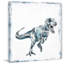 Aggressive Dino Canvas Art-976312394