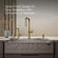Cairn Undermount Single-Bowl Farmhouse Kitchen Sink with Faceted Design-1259428942-1330009186