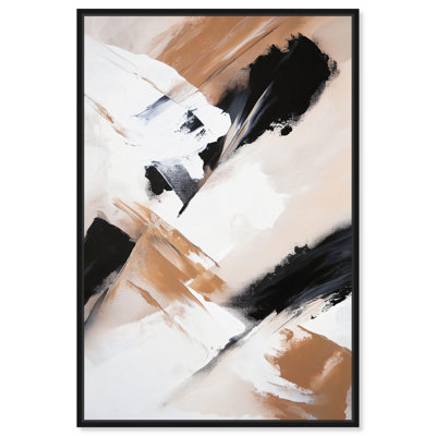 Toile sable et sable II par Art Remedy