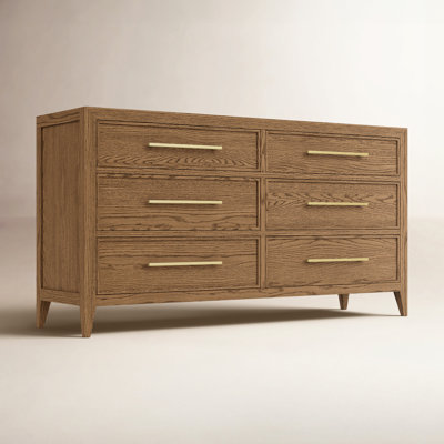 Adley 68" Oak Double Dresser